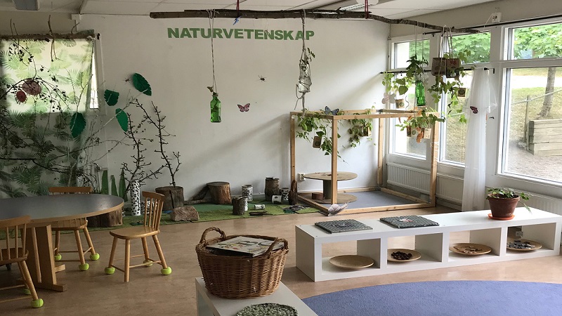 Projektrum på avdelningen Äpplet.